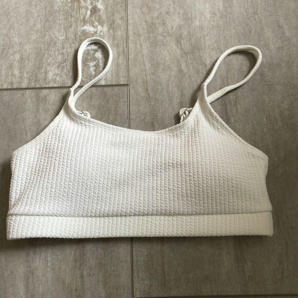 Off white swim top